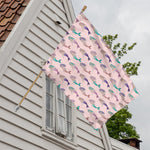 Mermaid Girls Pattern Print House Flag