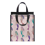 Mermaid Girls Pattern Print Insulated Lunch Tote