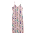 Mermaid Girls Pattern Print Jersey Midi Cami Dress