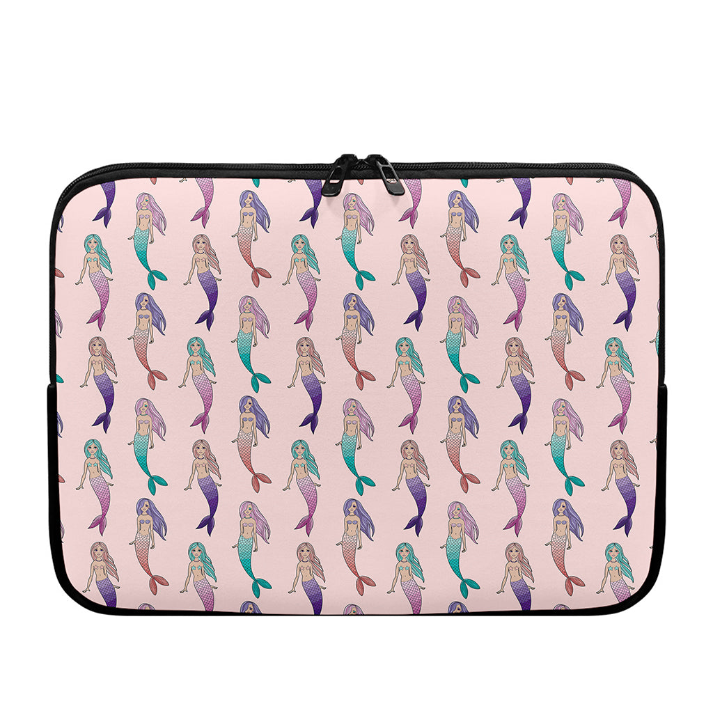 Mermaid Girls Pattern Print Laptop Sleeve