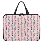 Mermaid Girls Pattern Print Laptop Sleeve With Handle