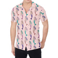 Mermaid Girls Pattern Print Men's Shirt