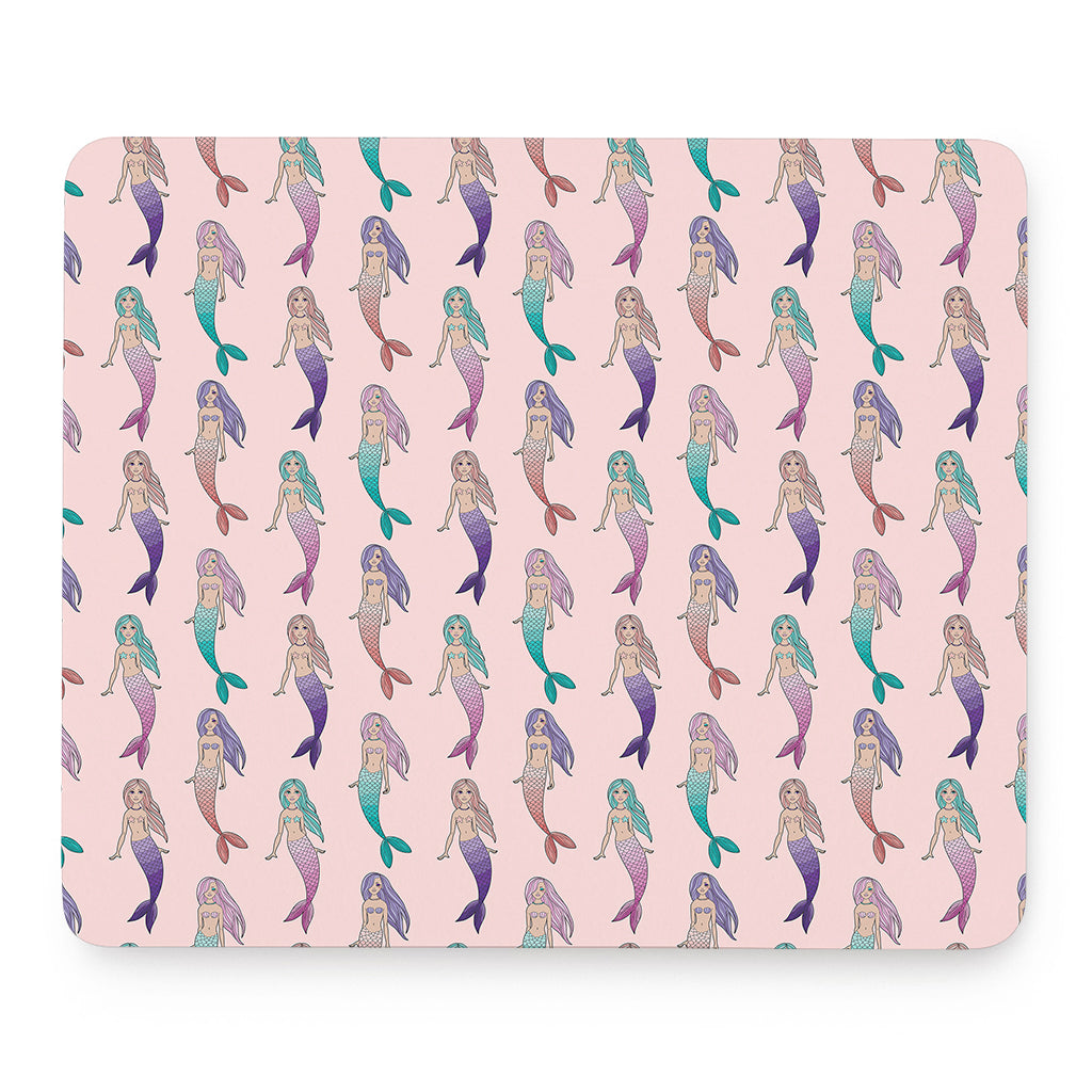Mermaid Girls Pattern Print Mouse Pad