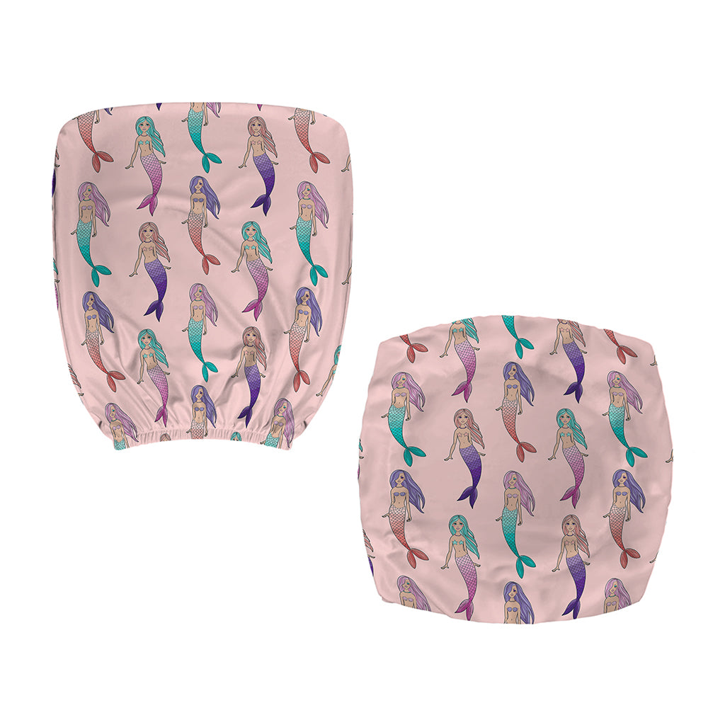 Mermaid Girls Pattern Print Office Chair Cover