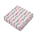 Mermaid Girls Pattern Print Outdoor Seat Cushion Cover