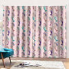 Mermaid Girls Pattern Print Pencil Pleat Curtains