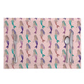 Mermaid Girls Pattern Print Placemat