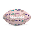 Mermaid Girls Pattern Print Rugby Ball
