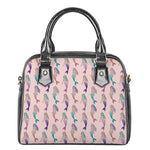 Mermaid Girls Pattern Print Shoulder Handbag