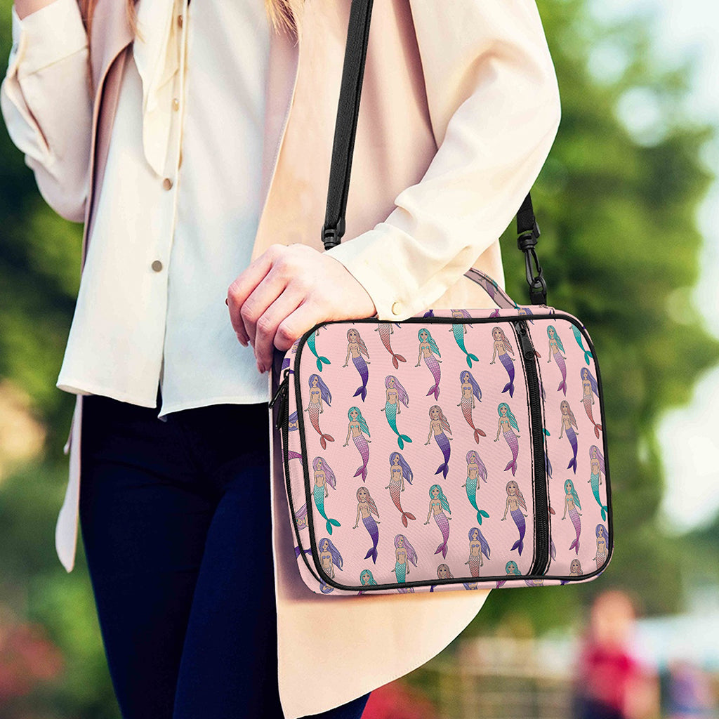 Mermaid Girls Pattern Print Shoulder Strap Bible Bag