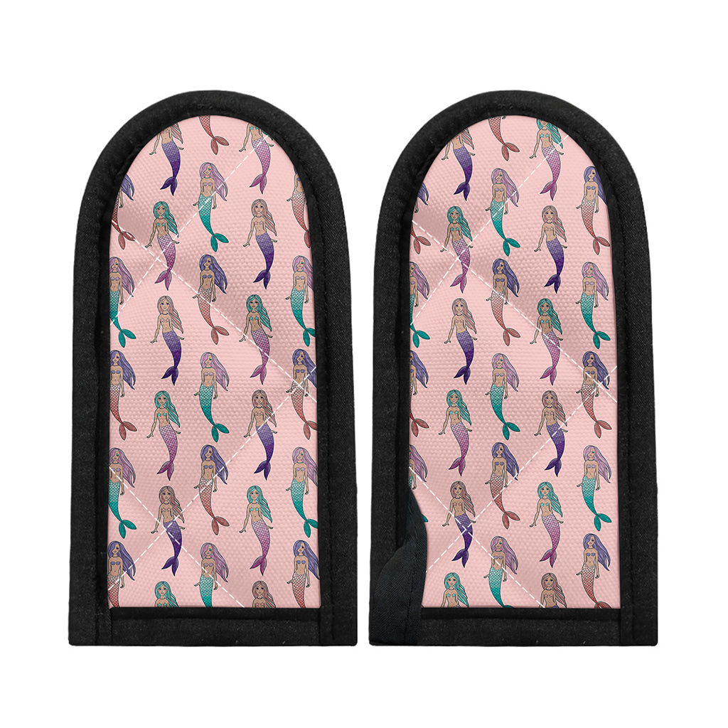 Mermaid Girls Pattern Print Skillet Handle Cover