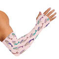 Mermaid Girls Pattern Print Sun Protection Arm Sleeves