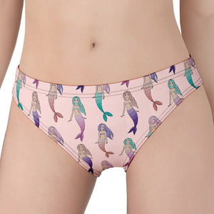 Mermaid Girls Pattern Print Women's Panties