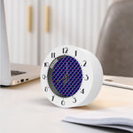 Mermaid Scales Pattern Print Alarm Clock