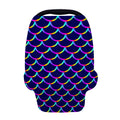 Mermaid Scales Pattern Print Baby Seat Cover