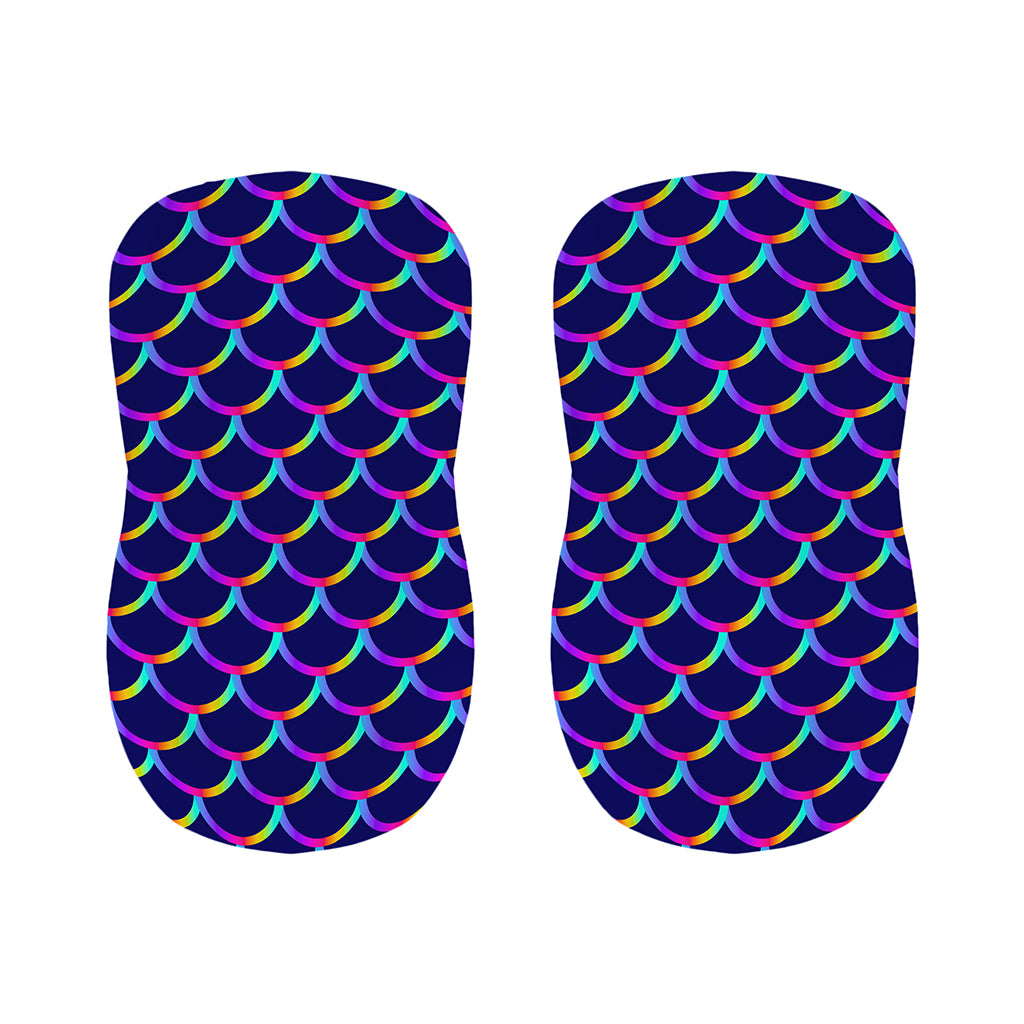 Mermaid Scales Pattern Print Bar Stool Covers