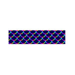 Mermaid Scales Pattern Print Bed Runner