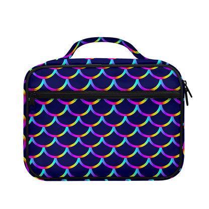 Mermaid Scales Pattern Print Briefcase Bible Bag