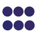 Mermaid Scales Pattern Print Coaster Set