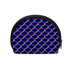 Mermaid Scales Pattern Print Coin Purse