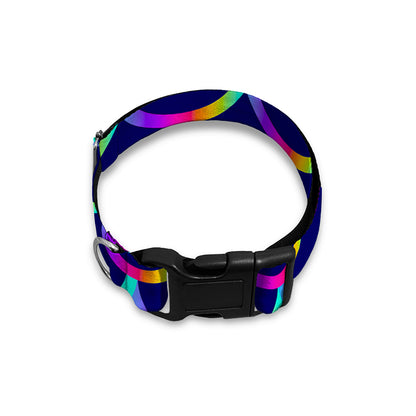 Mermaid Scales Pattern Print Dog Collar
