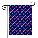 Mermaid Scales Pattern Print House Flag