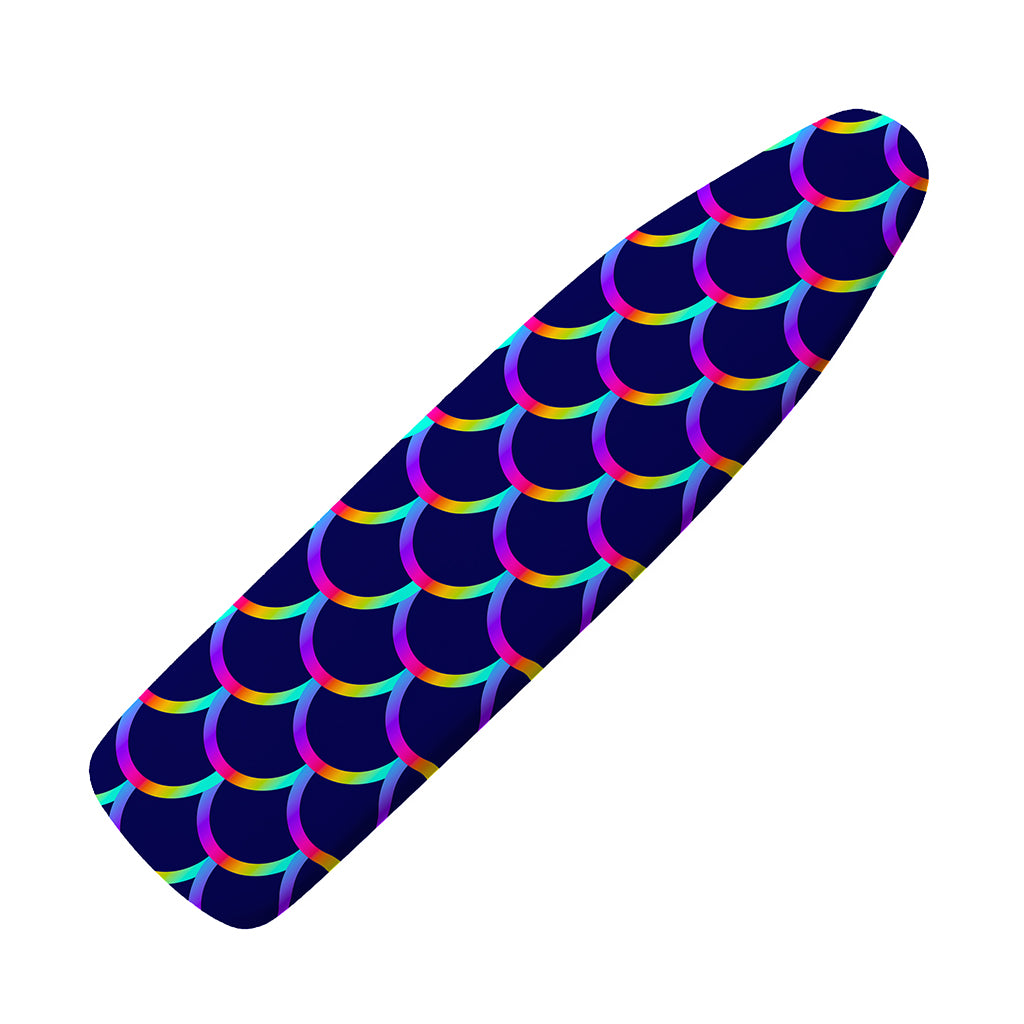 Mermaid Scales Pattern Print Ironing Board Cover