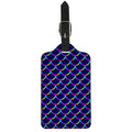 Mermaid Scales Pattern Print Luggage Tag