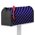 Mermaid Scales Pattern Print Mailbox Cover