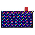 Mermaid Scales Pattern Print Mailbox Cover