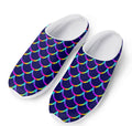 Mermaid Scales Pattern Print Mesh Casual Shoes