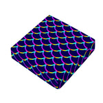 Mermaid Scales Pattern Print Outdoor Seat Cushion Cover