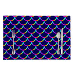 Mermaid Scales Pattern Print Placemat