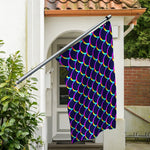 Mermaid Scales Pattern Print Polyester Flag