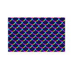 Mermaid Scales Pattern Print Polyester Flag