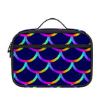 Mermaid Scales Pattern Print Portable Lunch Bag