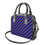 Mermaid Scales Pattern Print Shoulder Handbag
