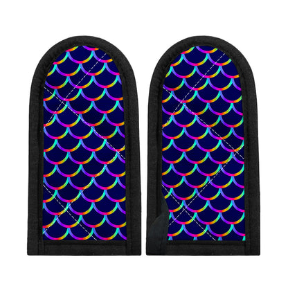 Mermaid Scales Pattern Print Skillet Handle Cover