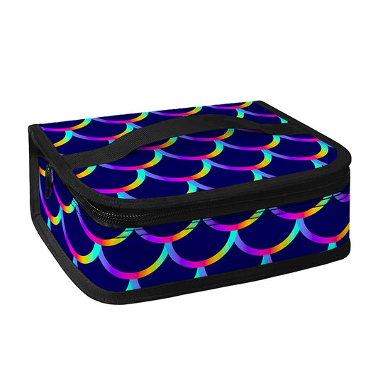 Mermaid Scales Pattern Print Small Lunch Bag