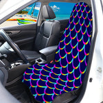 Mermaid Scales Pattern Print Waterproof Car Seat Cover