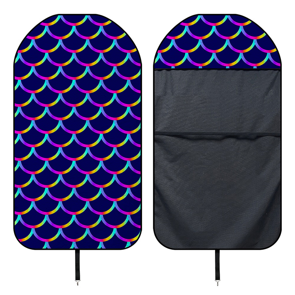 Mermaid Scales Pattern Print Waterproof Car Seat Cover