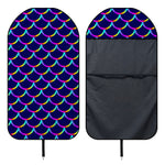 Mermaid Scales Pattern Print Waterproof Car Seat Cover
