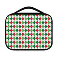 Merry Christmas Argyle Pattern Print Classic Bible Case