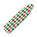 Merry Christmas Argyle Pattern Print Ironing Board Cover