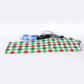 Merry Christmas Argyle Pattern Print Sports Towel