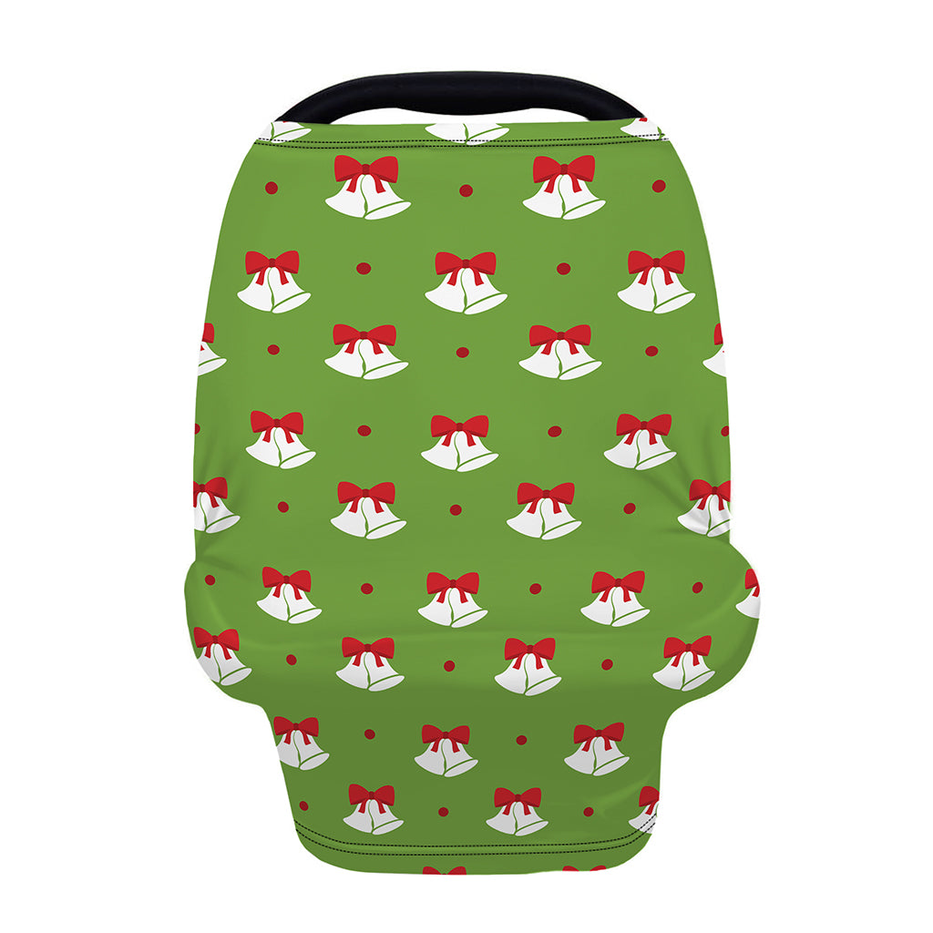 Merry Christmas Bells Pattern Print Baby Seat Cover
