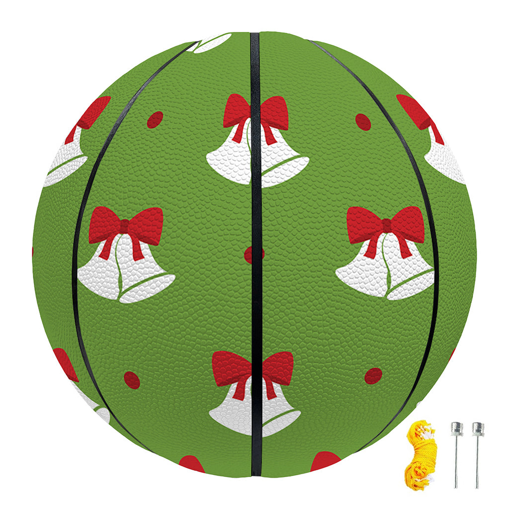 Merry Christmas Bells Pattern Print Basketball