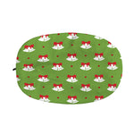 Merry Christmas Bells Pattern Print Car Side Mirror Covers