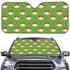 Merry Christmas Bells Pattern Print Car Windshield Sun Shade