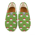 Merry Christmas Bells Pattern Print Casual Shoes